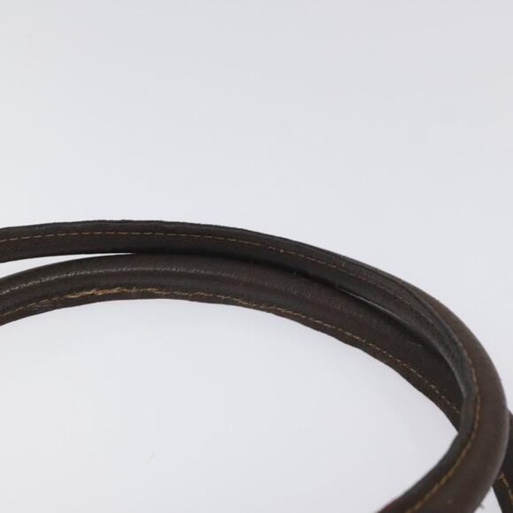 GUCCI GG Supreme Web Sherry Line Hand Bag Pvc Beige Gold Red - Picture 8 of 16